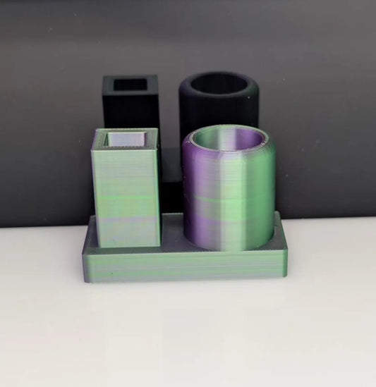 Stand for Puffco Pivot and Hot Knife  - Purple and Green